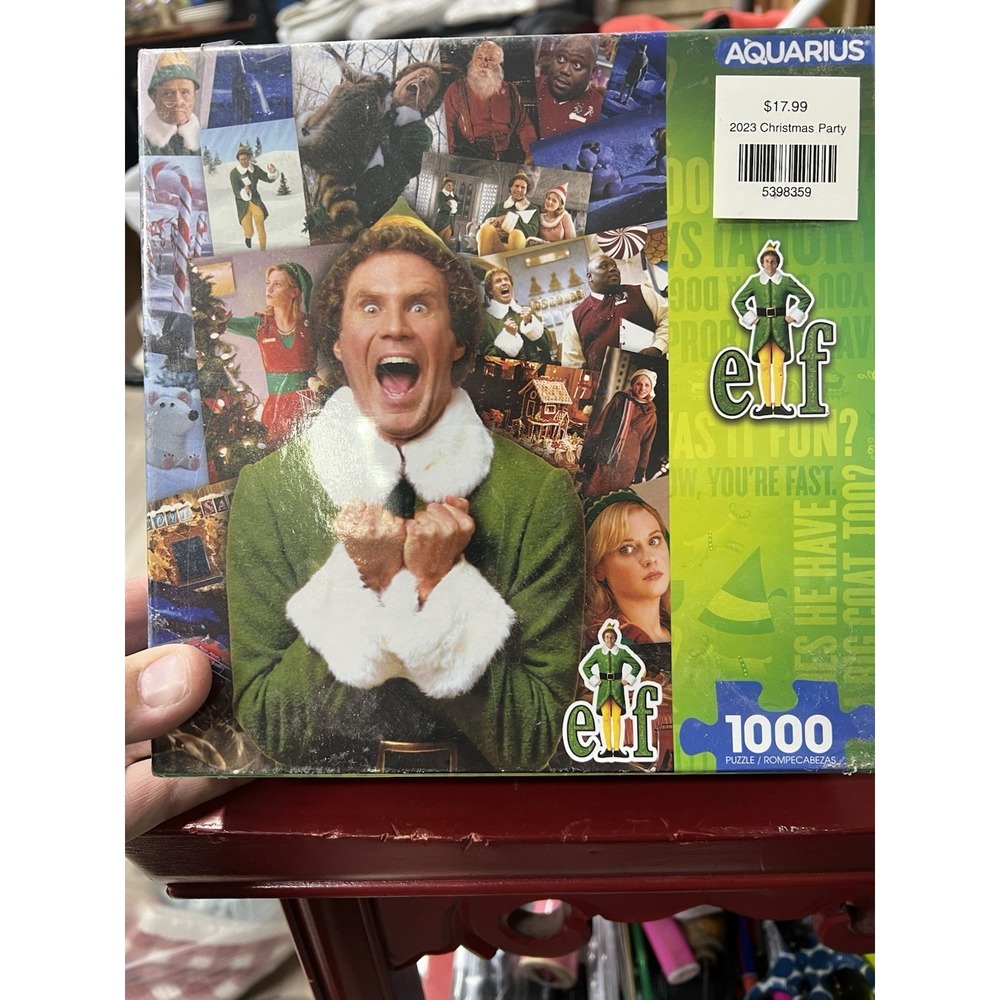 New ELF 1000 Piece Jigsaw Puzzle Aquarius Holiday Christmas